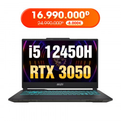 [New 100%] MSI Cyborg 15 A12UC 621VN - Intel Core i5 12450H | VGA RTX 3050 4GB | 15.6 FHD IPS 144Hz