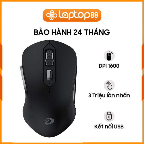 [New 100%] Chuột Không Dây DAREU LM115G (White / Black)