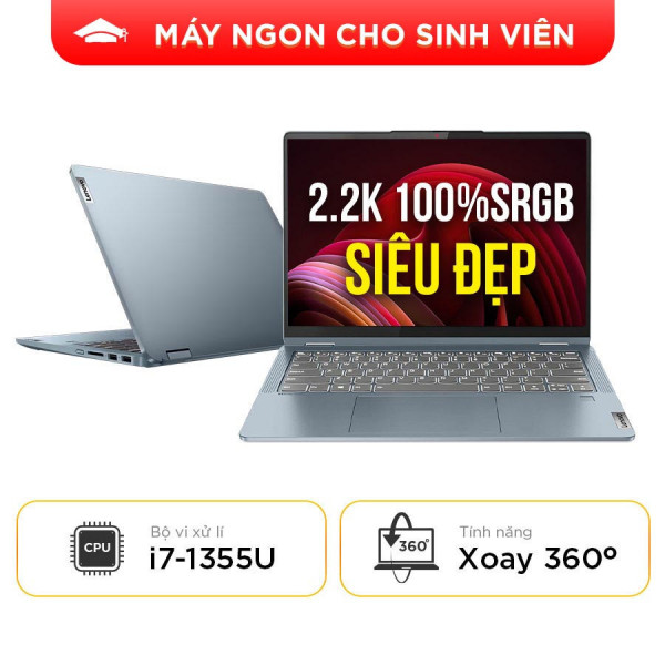 [New Outlet] Laptop Lenovo Flex 7 14IAU8 82Y20001US - Intel Core i7-1355U | 16GB DDR4 | 14 inch 2.2K Touch 100% sRGB