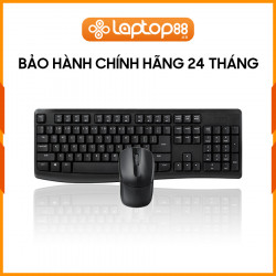 [New 100%] Bộ phím chuột không dây RAPOO X1800 Pro Black 19962