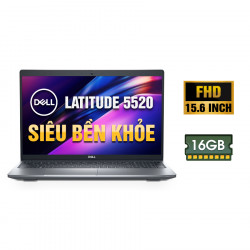 Laptop Cũ Dell Latitude 5520 - Intel Core i5 1135G7 | 16GB DDR4 | 15.6 inch Full HD