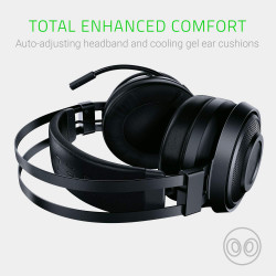 [New 100%] Tai nghe Razer Nari Essential Black Wireless Gaming Headset