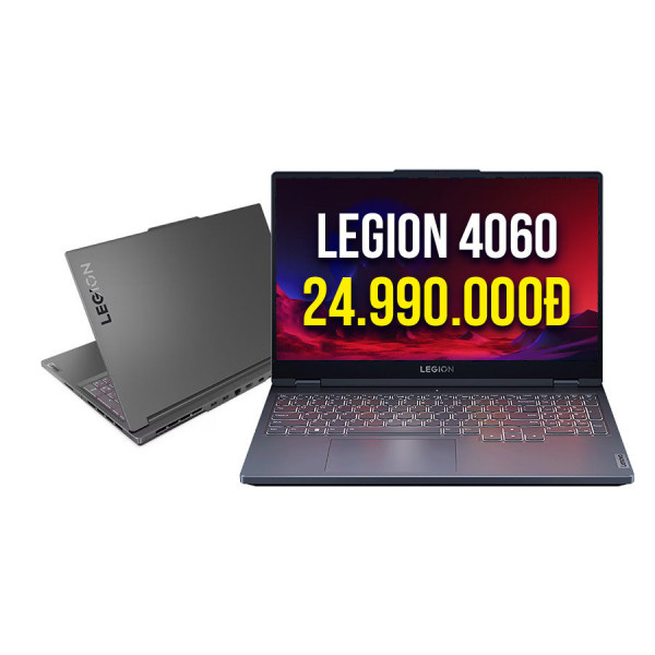 [New 100%] Laptop Lenovo Legion R7000 AHP9 83LQ0005CD | AMD Ryzen 7-8745H | RTX 4060 | 15.6 inch FHD 100% sRGB 144Hz