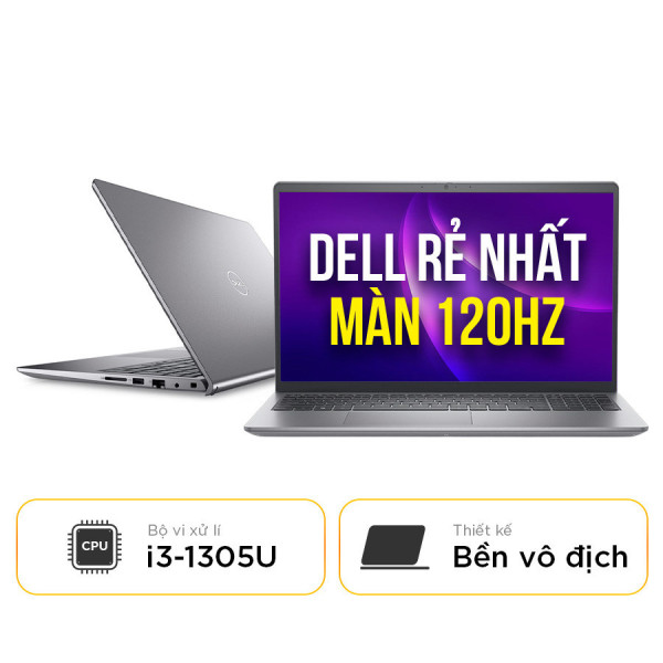 [New 100%] Laptop Dell Vostro 15 3530 80GG9 - Intel Core i3-1305U | SSD 512GB | 15 inch Full HD 120Hz