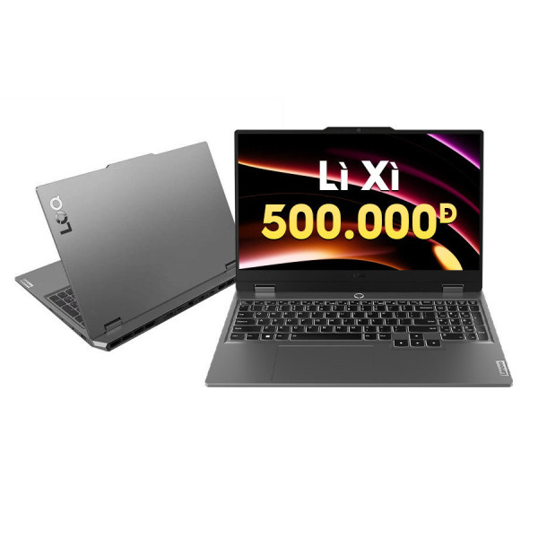 [New 100%] Laptop Lenovo LOQ 15IAX9 83GS001RVN - Intel Core i5 12450HX | RTX 3050 | 15.6 inch 144Hz 100% sRGB