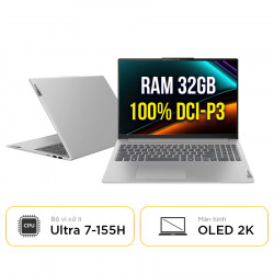 [New 100%] Laptop Lenovo IdeaPad Slim 5 16IMH9 83DC001SVN | Intel Core Ultra 7-155H | 32GB | 16 inch QHD