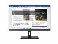 [New 100%] Màn Hình Lenovo ThinkVision S27i-30 63DFKAR4WW (27 Inch/ Full HD/ IPS/ 4ms/ 100HZ/ 250cd/m2)