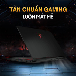 [New 100%] Laptop MSI Gaming GF63 Thin 12VE-460VN - Intel Core i5 -12450H | RTX 4050 6GB | 15.6 inch Full HD 144Hz