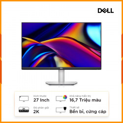[New 100%] Màn Hình Dell S2722DC (27 Inch/QHD/IPS/75Hz/4ms/Loa/USB-C)