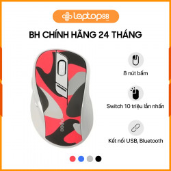 [New 100%] Chuột không dây RAPOO M500 Silent Black 18404 / Grey 18109 / Blue 18108 /  Red 18111