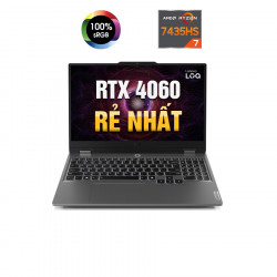 [New 100%] Laptop Lenovo LOQ 15ARP9 83JC0000US - AMD Ryzen 7-7435HS | RTX 4060 | 16GB | 15.6 inch Full HD 100% sRGB 144Hz