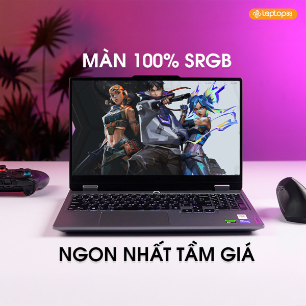 [New 100%] Laptop Lenovo LOQ 15ARP9 83JC0000US - AMD Ryzen 7-7435HS | RTX 4060 | 16GB | 15.6 inch Full HD 100% sRGB 144Hz