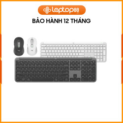 [New 100%] Bộ bàn phím chuột không dây Wireles Bluetooth Logitech MK950 Signature Slim White / Black