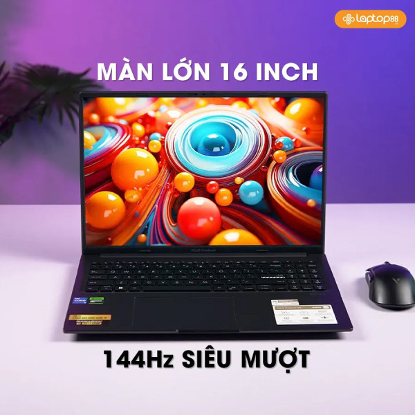 [New 100%] Laptop Asus Vivobook 16X K3605ZC-RP564W - Intel Core i5-12500H | RTX 3050 | 16GB | 16 Inch WUXGA 144Hz