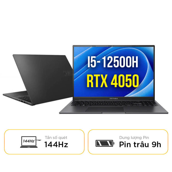 [New 100%] Laptop Asus Vivobook 16X K3605ZU-RP296W - Intel Core i5-12500H | RTX 4050 | 16GB | 16 Inch WUXGA 144Hz