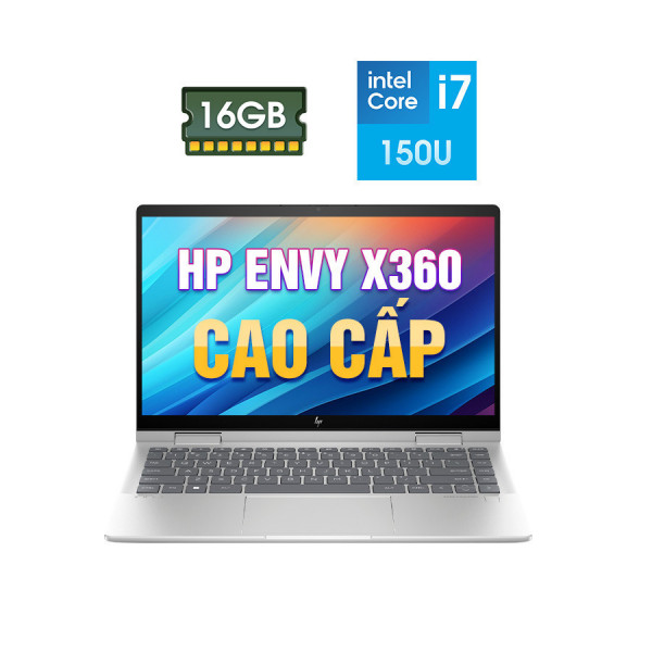 Laptop Cũ HP Envy x360 2 in 1 14-es1023dx - Intel Core 7-150U | 16GB | SSD 512GB | 14 inch Full HD Touch