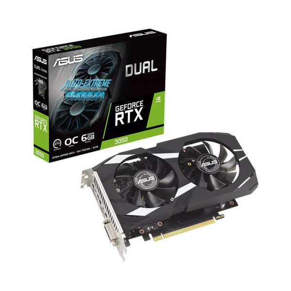 [New 100%] Card đồ họa VGA Asus DUAL RTX 3050 OC 6GB