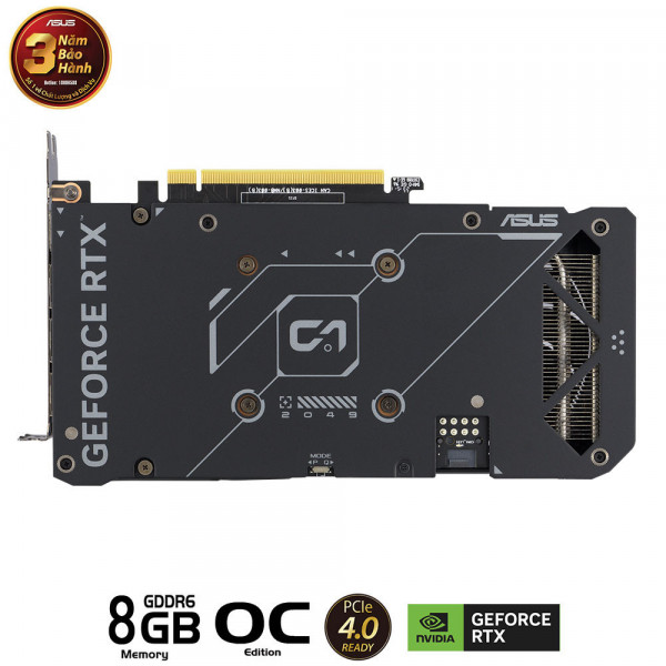 [New 100%] Card đồ họa VGA ASUS Dual GeForce RTX 4060 OC Edition 8GB