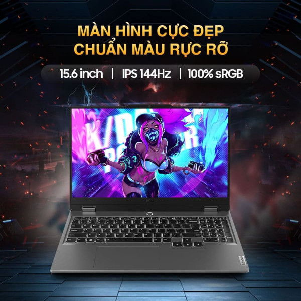[New 100%] Laptop Lenovo LOQ 15IAX9 83GS001BUS - Intel Core i5 12450HX | RTX 2050 | 15.6 inch 144Hz 100% sRGB