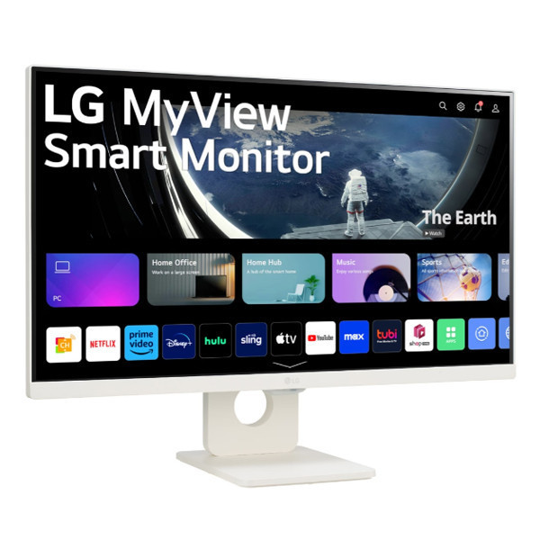 [New 100%] Màn hình thông minh 24.5 inch LG 25SR50F-W - FullHD / 8ms / IPS / Loa (kèm điều khiển)