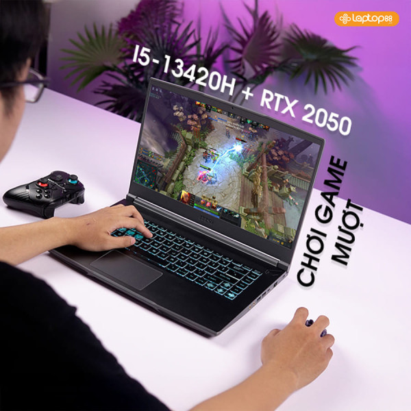 [New 100%] Laptop MSI Gaming Thin 15 B13UCX-2080VN - Intel Core i5-13420H | 16GB | RTX 2050 | 15.6 inch Full HD 144Hz
