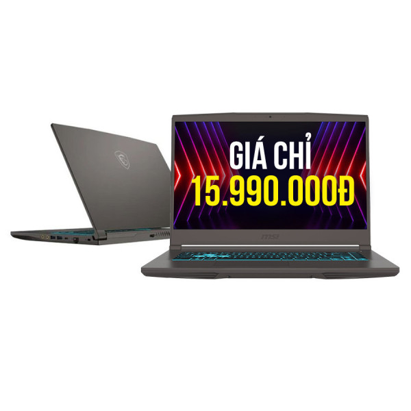 [New 100%] Laptop MSI Gaming Thin 15 B13UCX-2080VN - Intel Core i5-13420H | 16GB | RTX 2050 | 15.6 inch Full HD 144Hz