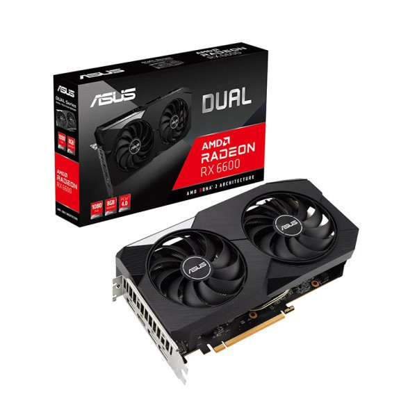 [New 100%] Card đồ họa Asus Dual Radeon RX 6600 V3 (8GB / GDDR6 / 128 bit)