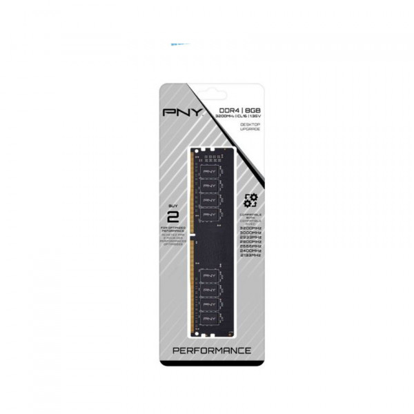 [New 100%] Ram PC (Máy bàn) 8GB DDR4 3200Mhz PNY MD8GSD43200 -TB
