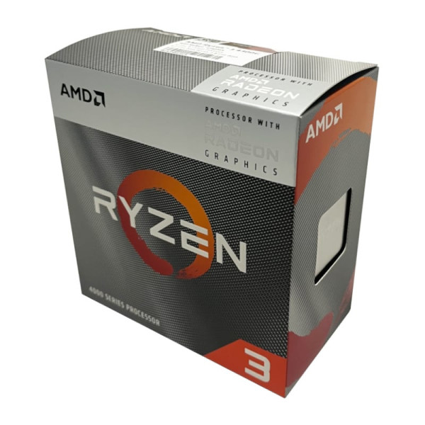 [New 100%] CPU AMD Ryzen 3 4300G (Socket AM4/ Base 3.8Ghz/ Turbo 4.0GHz/ 4 Cores/ 8 Threads/ Cache 4MB)