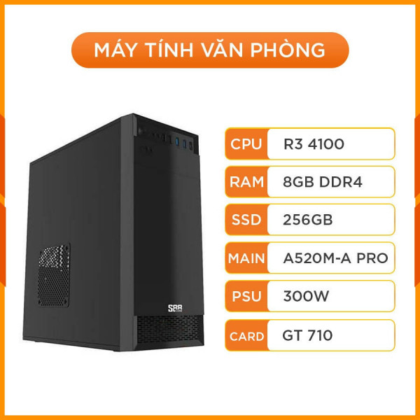 [New 100%] PC Văn Phòng AMD Ryzen 3-4100