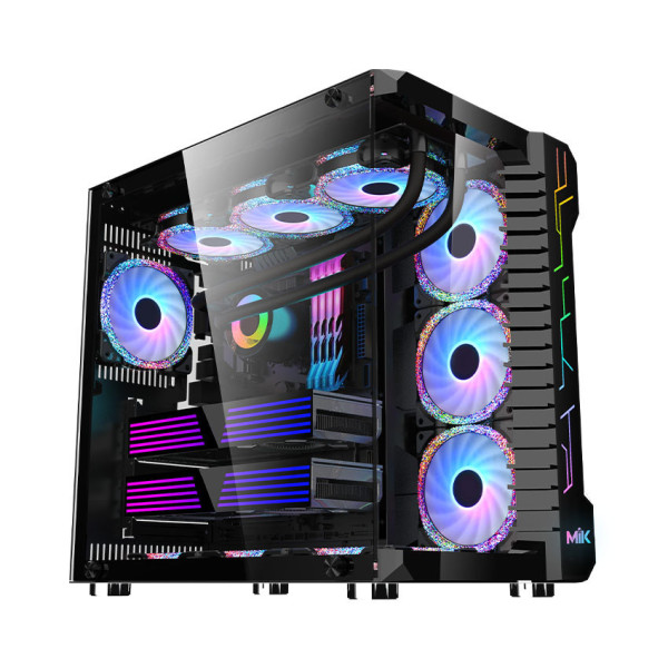Vỏ Case MIK LV07 (Mid Tower, ATX, Màu Đen)