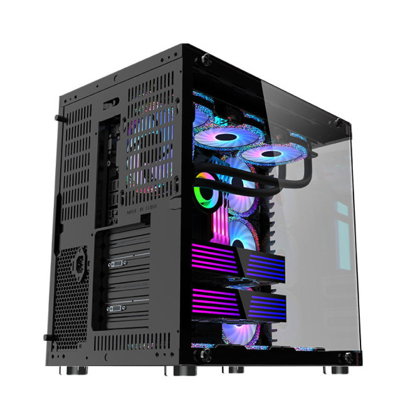 Vỏ Case MIK LV07 (Mid Tower, ATX, Màu Đen)
