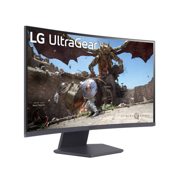 [New 100%] Màn Hình Gaming LG UltraGear 27GS60QC-B (27 inch - VA - QHD - 180Hz - 1ms - Cong)
