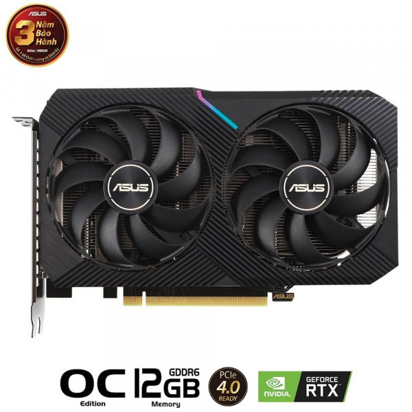 [Mới 100%] Card Đồ Họa VGA  Asus Dual RTX 3060 12GB OC Edition V2