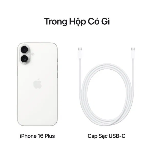 [New 100%] iPhone 16 128GB Chính Hãng (VN/A) | Trắng