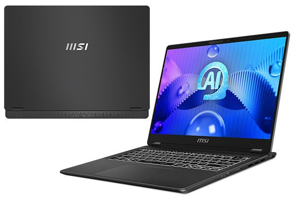 [New 100%] Laptop MSI Prestige 14 Al Studio C1UDXG 058VN - Ultra 7-155H | SSD 1TB | RTX 3050 | 14 inch Full HD 144Hz