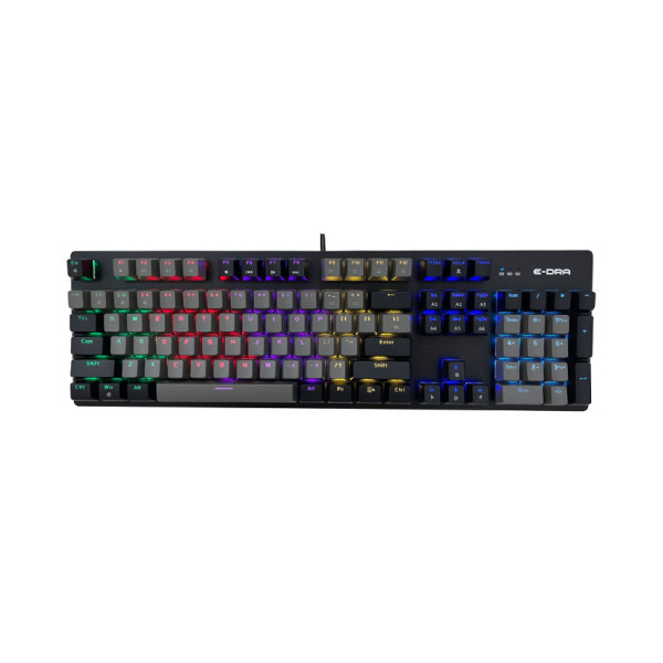 [New 100%] Bàn phím cơ có dây EDRA EK3104L Alpha Black Gray Blue Switch 