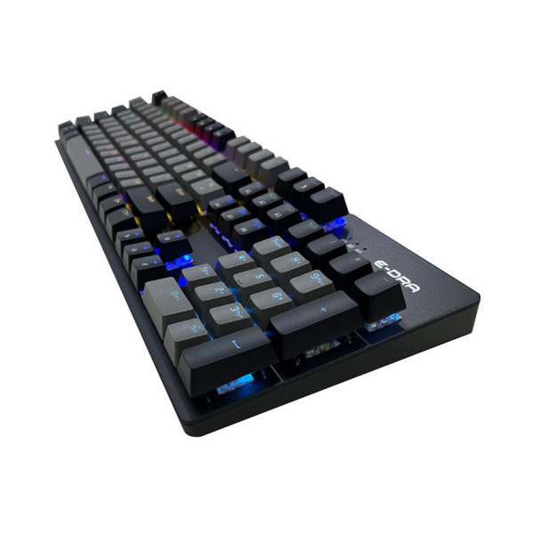[New 100%] Bàn phím cơ có dây EDRA EK3104L Alpha Black Gray Blue Switch 