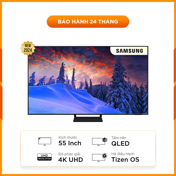 [New 100%] Smart Tivi Samsung 65Q60D QLED 4K 65 Inch 2024