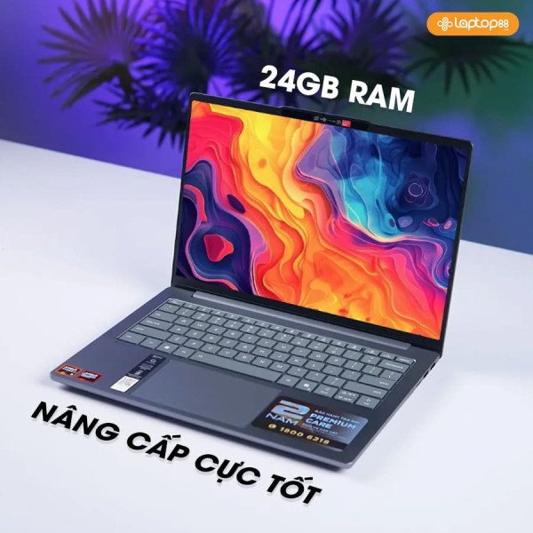 [New 100%] Laptop Lenovo IdeaPad Slim 5 14AKP10 83HX001KVN - RYZEN AI 5-340 | 14 inch Full HD+ OLED 