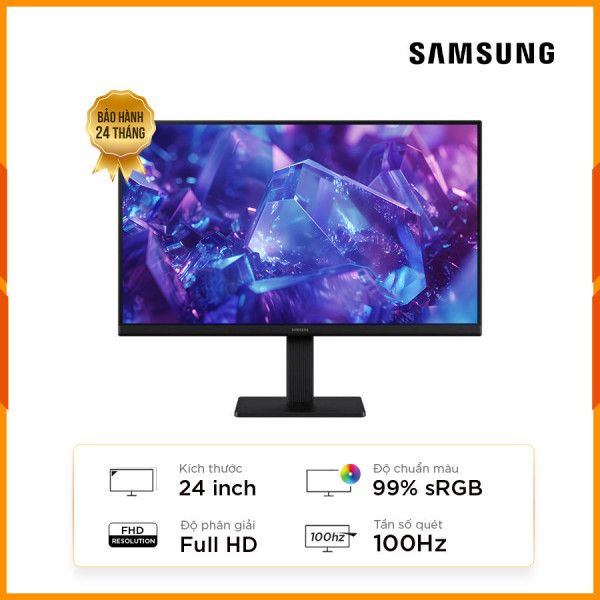 [New 100%] Màn Hình 24 Inch SAMSUNG LS24D300GAEXXV (24 inch / IPS / FHD / 5ms / 100Hz)