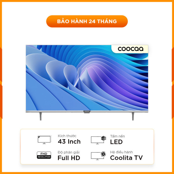 [New 100%] Smart Tivi Coocaa FHD 43 inch 43S3U+
