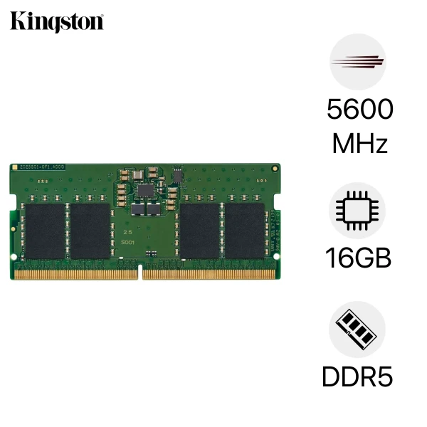 [New 100%] RAM 16GB DDR5 5600MHz Kingston KVR56S46BS8