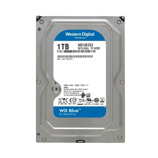 [New 100%] HDD WD Blue 1TB 3.5 inch SATA III 64MB Cache 7200RPM WD10EZEX