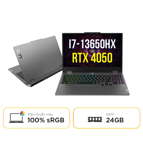 [New 100%] Laptop Lenovo LOQ 15IRX9 83DV00UGVN - Intel i7 13650HX | 24GB | 512GB | RTX 4050