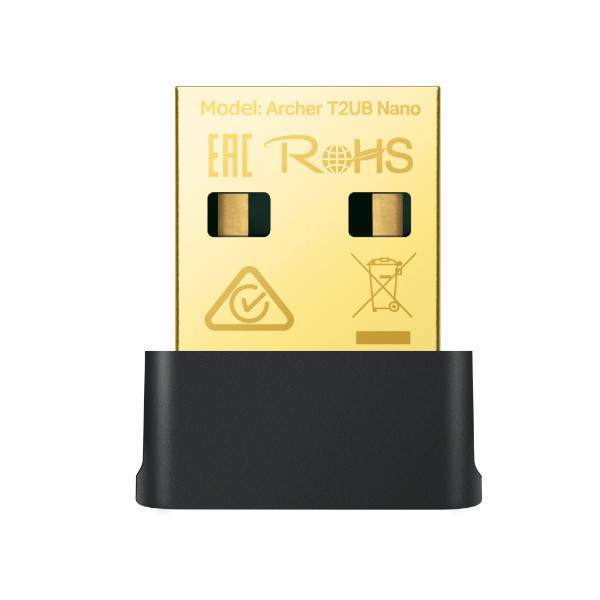 [New 100%] Card Mạng Không Dây TP-Link USB Archer T2UB Nano (Chuẩn AC/ AC600Mbps/ Ăng-ten ngầm/ Bluetooth)