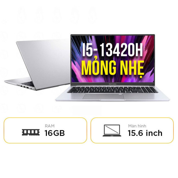[New 100%] Laptop Asus Vivobook 15 X1502VA-BQ885W - Intel Core i5-13420H