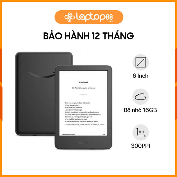 [New 100%] Máy Đọc Sách Kindle 2024 (16GB)