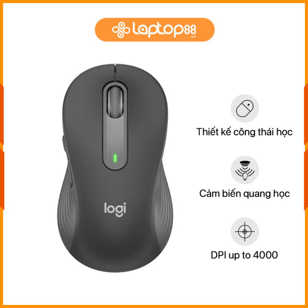 [New 100%] Chuột Không Dây Logitech Signature M650L Black