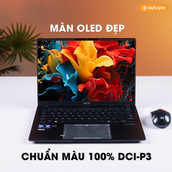 [New 100%] Laptop Asus Vivobook S 14 Q423SA U5512 - Intel Ultra 5 226V  | 14 Inch WUXGA OLED 